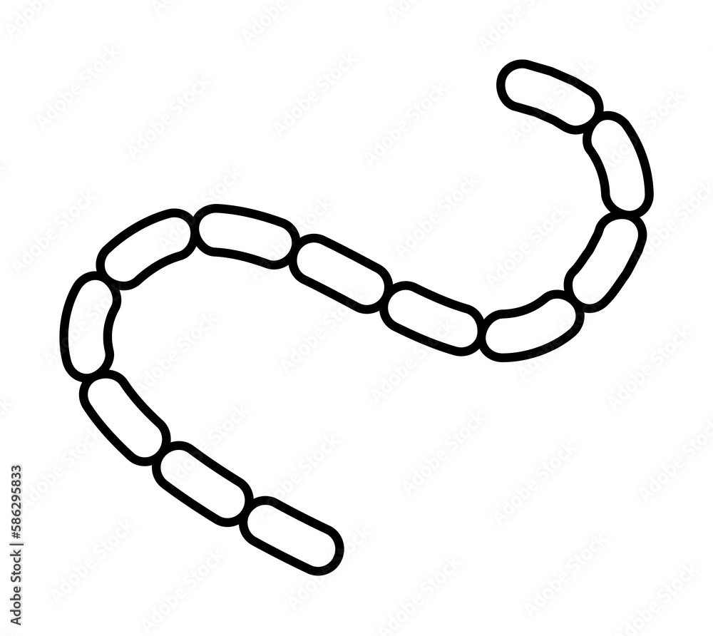 Aufkleber glistens icon. element of microorganisms icon for mobile concept and web apps. thin line glistens ic