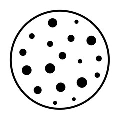 Fototapeta premium germs in vitro icon. Element of microorganisms icon for mobile concept and web apps. Thin line germs in vitro icon can be used for web and mobile