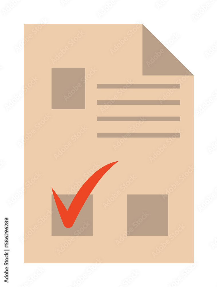 Poster questionnaire colored icon. element of bankings for mobile concept and web apps. detailed questionna