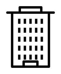 residential building icon. Element of building icon for mobile concept and web apps. Detailed residential building icon can be used for web and mobile