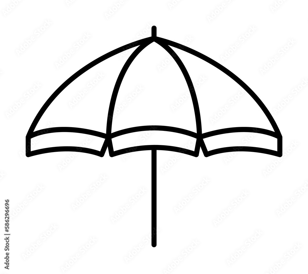 Poster chaise-longue icon. element of travel icon for mobile concept and web apps. thin line chaise-longue 