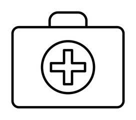 first-aid kit icon. Element of travel icon for mobile concept and web apps. Thin line first-aid kit icon can be used for web and mobile. Premium icon