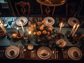Fototapeta na wymiar Elegant Dining