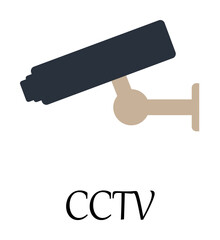 colored CCTV icon. Element of web icon for mobile concept and web apps. Detailed colored CCTV icon can be used for web and mobile. Premium icon