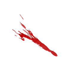 Blood splash transparent