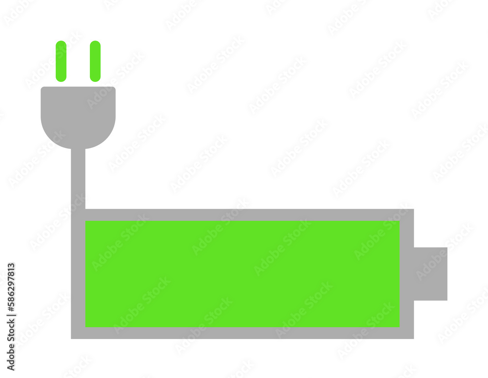 Poster battery charge icon. element of web icon for mobile concept and web apps. colored isolated battery c
