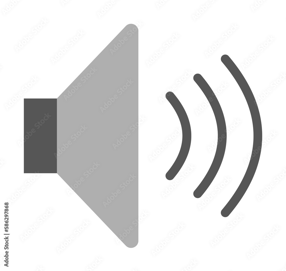 Poster sound icon. element of web icon for mobile concept and web apps. colored isolated sound icon can be 