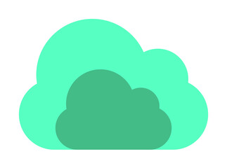 cloud icon. Element of web icon for mobile concept and web apps. Colored isolated cloud icon can be used for web and mobile. Premium icon