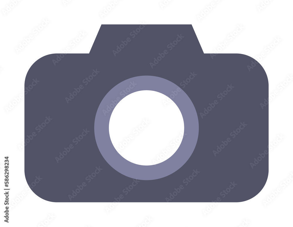 Aufkleber camera icon. element of web icon for mobile concept and web apps. colored isolated camera icon can b