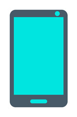 smart phone icon. Element of web icon for mobile concept and web apps. Colored isolated smart phone icon can be used for web and mobile. Premium icon