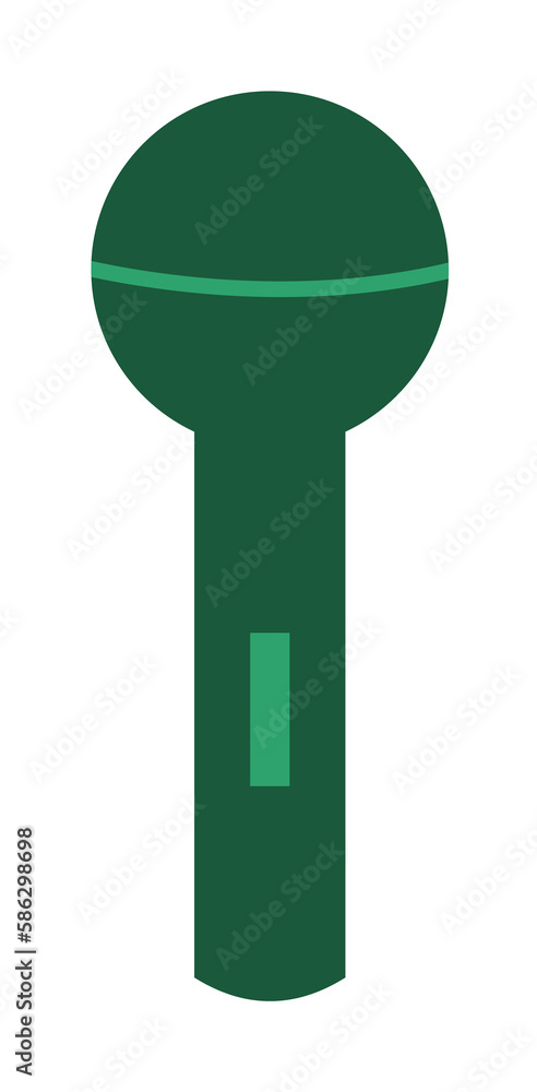 Poster microphone icon. element of web icon for mobile concept and web apps. colored isolated microphone ic