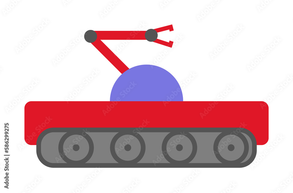 Poster rover colored icon. element of web icon for mobile concept and web apps. colored isolated rover icon