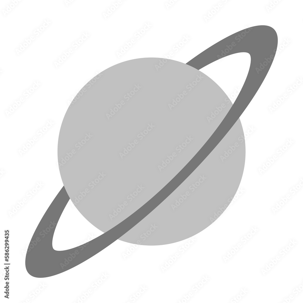 Poster saturn colored icon. element of web icon for mobile concept and web apps. colored isolated saturn ic