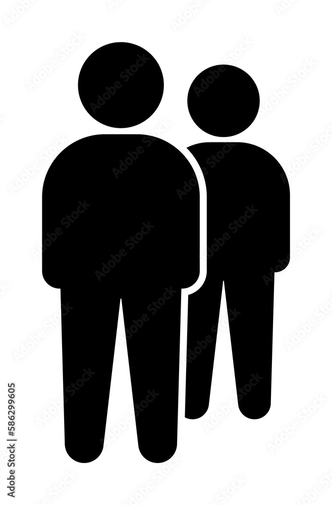 Aufkleber staff icon. element of conversation icon for mobile concept and web apps. isolated staff icon can be