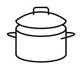 pan icon. Element of food icon for mobile concept and web apps. Thin line pan icon can be used for web and mobile