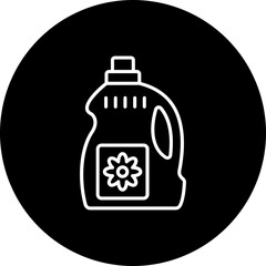 Detergent Line Inverted Icon