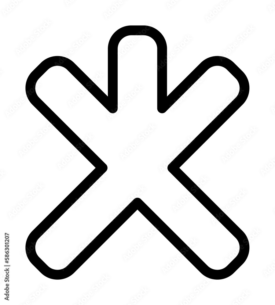 Poster road mark icon. element of navigation for mobile concept and web apps. thin line road mark icon can 