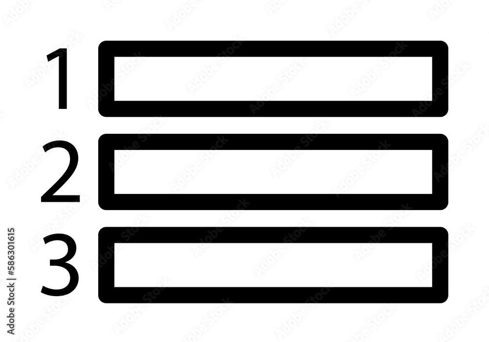 Poster equations 1 2 3 icon. element of science icon for mobile concept and web apps. thin line equations 1