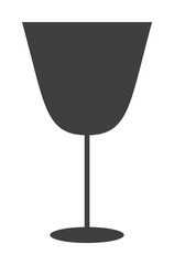 wineglass icon. One of the collection icons for websites, web design, mobile app