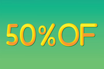 50% off