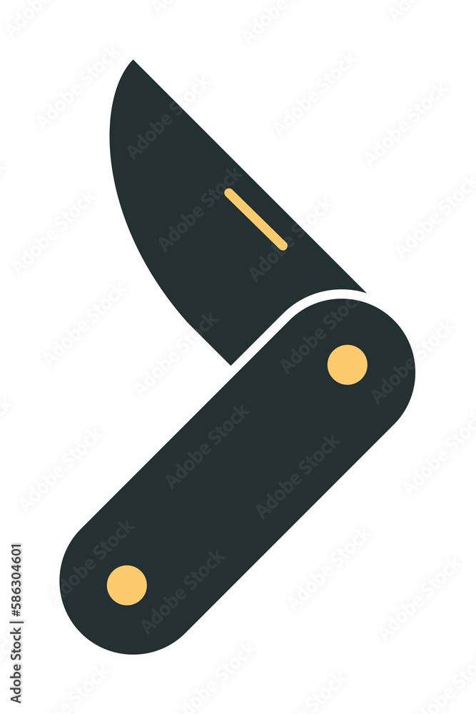 Poster jackknife icon. element of web icon with one color for mobile concept and web apps. isolated jackkni