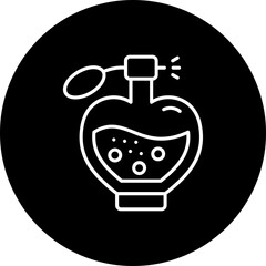 Perfume Line Inverted Icon