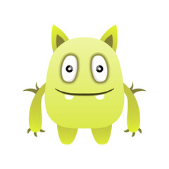 illustration vector monster design kawaii