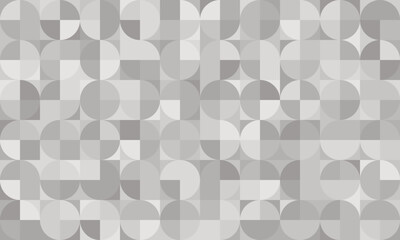 Abstract seamless background with gray semicircles.