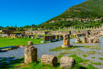 Asklepieion of Archaeological Site of Ancient Messini in Greece