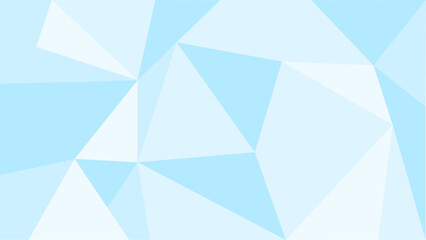Light Blue geometric background with triangles.