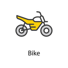 Bike icon design stock illustration
