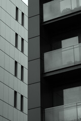 Modern building facade