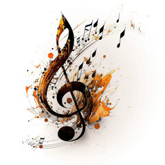 Musical_notes_on_white_background