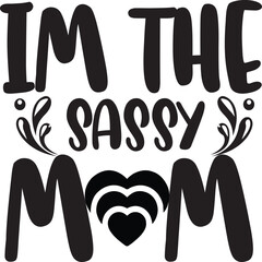 MOM SVG And T-shirt Design