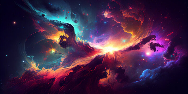 space galaxy background, Galaxy background, Starry cosmic nebula and deep space universe galaxies.