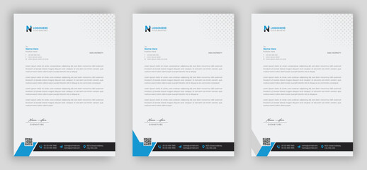 Corporate businesses template with a4 size