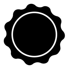 Sun icon vector. Sun illustration sign. Sun symbol or logo.