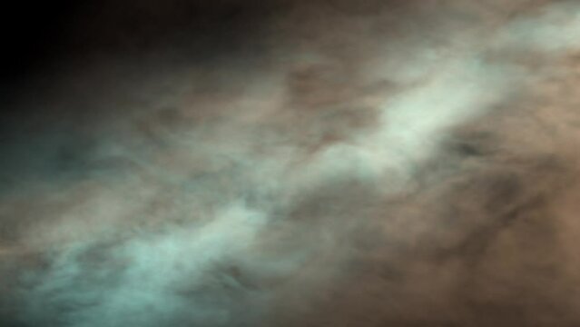 Luces de escenario y niebla o neblina en la oscuridad. Fondo musical. Juego de luces. Concepto de m&uacute;sica en vivo y conciertos.