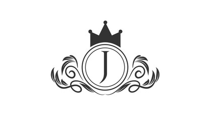 Luxury Letter J