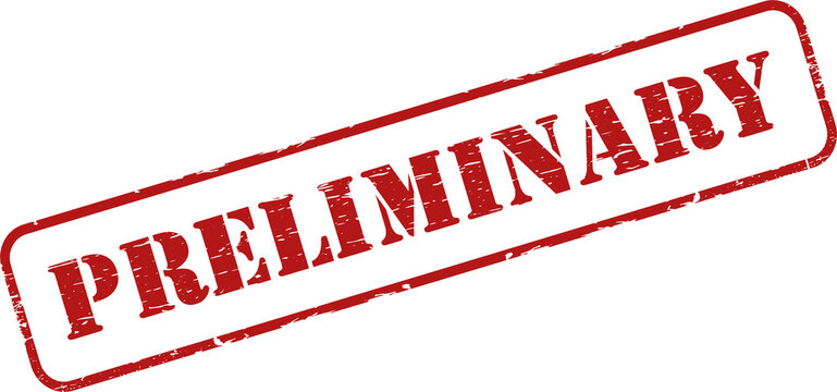 Preliminary grunge rubber stamp