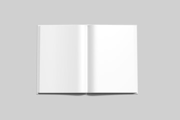 Realistic Book Cover Mockup