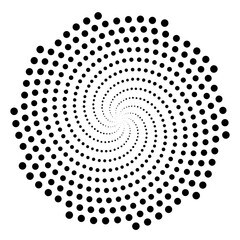 Fibonacci spiral patterns in vector. Mathematical morphology - visualization of phyllotaxis spiral types - code of nature - vector concept of mathematical function Cyanotype