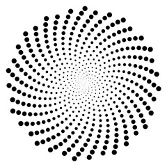 Fibonacci spiral patterns in vector. Mathematical morphology - visualization of phyllotaxis spiral types - code of nature - vector concept of mathematical function Cyanotype