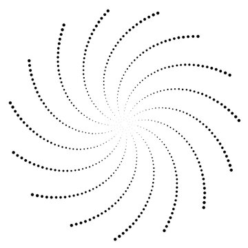 Fibonacci spiral patterns in vector. Mathematical morphology - visualization of phyllotaxis spiral types - code of nature - vector concept of mathematical function Cyanotype