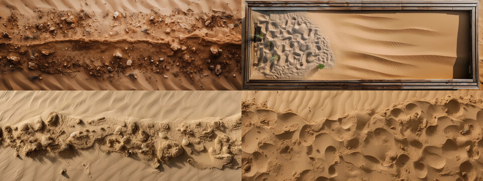 sand, desert, dune, landscape, sky, nature, dunes, dry, beach, travel, sahara, sandy, hot, summer, yellow, arid, nobody, sand dune, wind, clouds, top, view