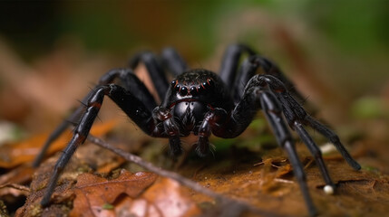 spider on a leaf