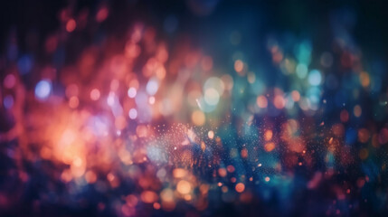 Abstract background with bokeh Generative AI
