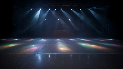 Spotlight on stage with spotlight Generative AI