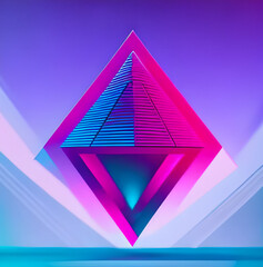 abstract triangle background