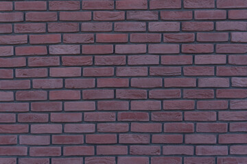 fake red brick wall texture